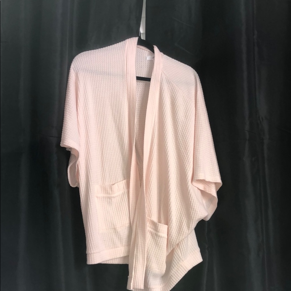 Light pink cardigan